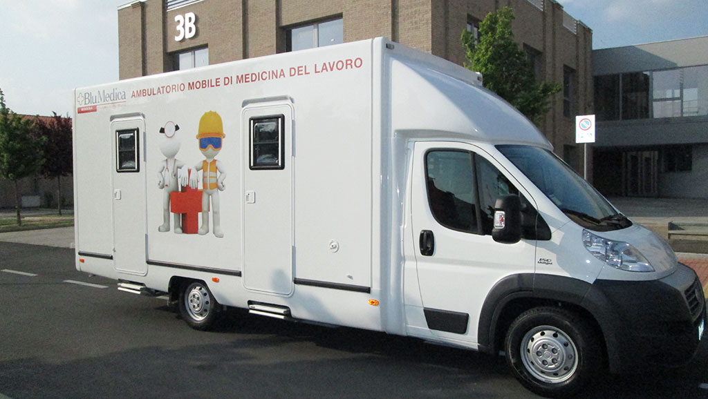 Ambulatorio mobile di medicina del lavoro BluMedica
